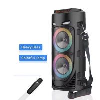 GTD 80W Portable Bluetooth Speaker,  Karaoke Machine with Wireless Microphone