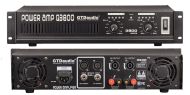 New GTD Audio 2x150 Watts Professional stereo Power Amplifier Q-3800 
