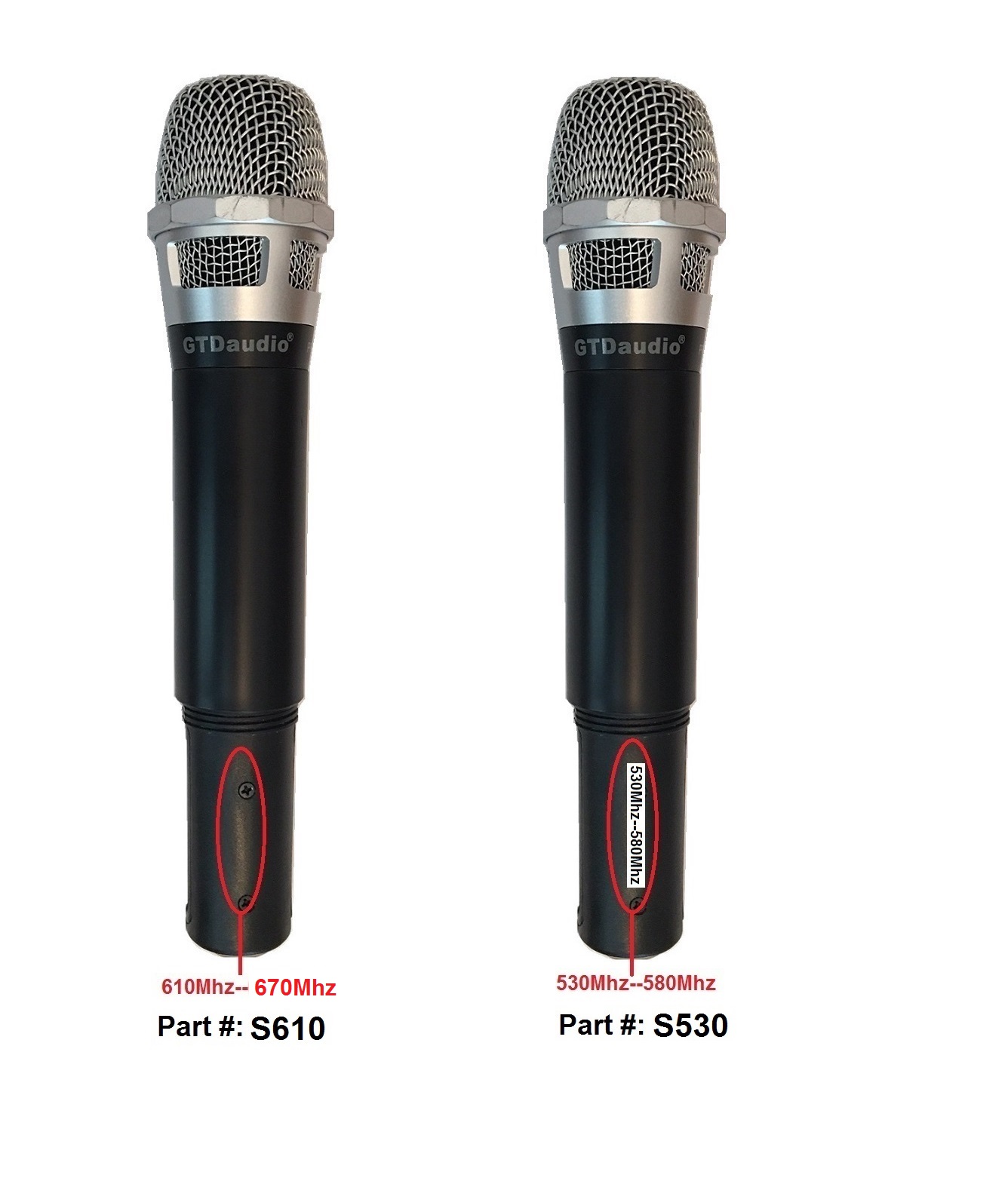 Wireless Handheld Microphone 622